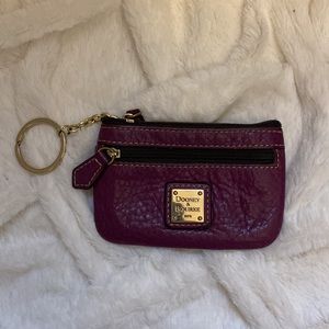 Dooney & Bourke Key Ring Card Case Wallet